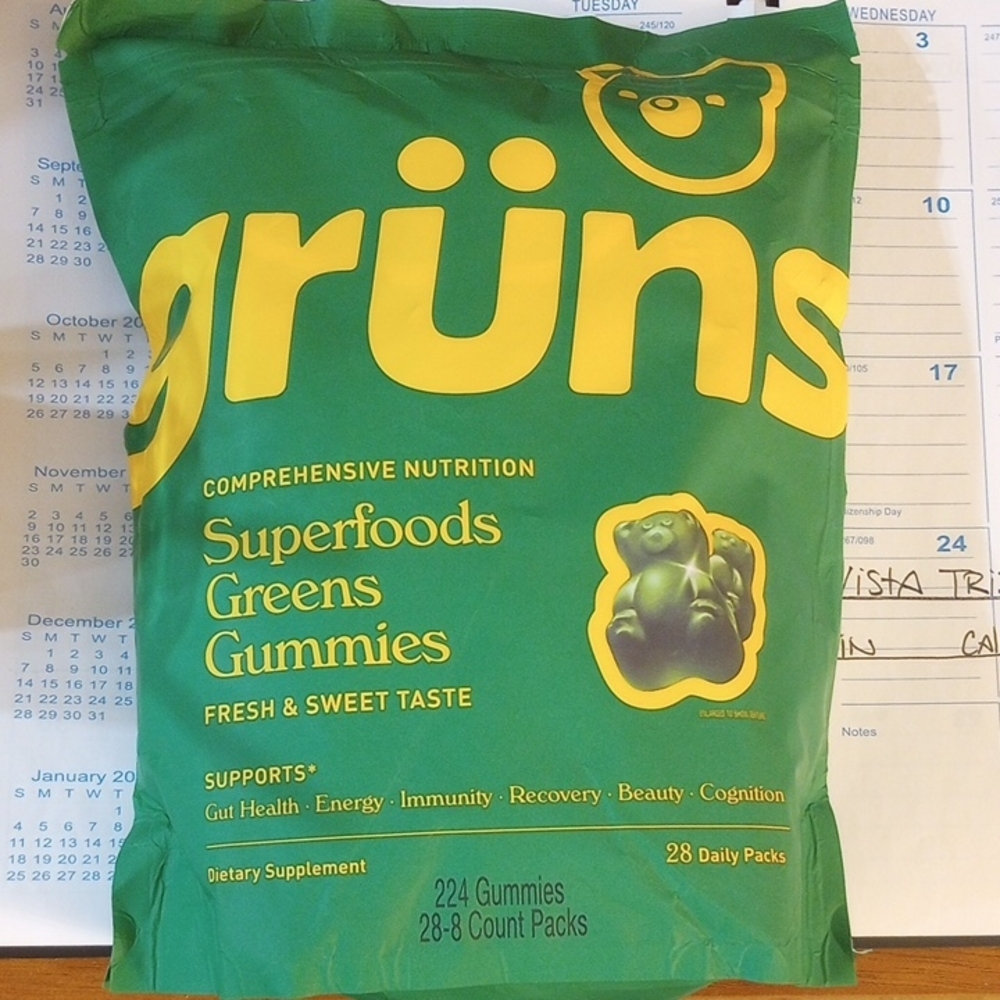 Superfoods Greens Gummies - Green